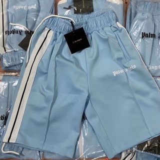 Nike Palm Angel 21 Light Blue Side White กางเกงขาสั้นสําหรับผู้ชายผู้หญิงเหมาะกับการเล่นกีฬา