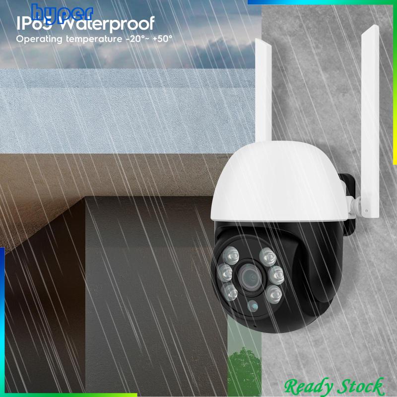 Outdoor Camera Wireless WiFi Home Surveillance Plug-Eu Weatherproof Pan Tile #8