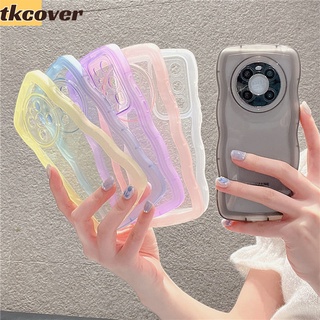 เคสโทรศัพท์มือถือ ซิลิโคนใส กันกระแทก ป้องกันกล้อง สําหรับ Huawei P50 P40 P30 Pro P40 Lite Nova 7 SE