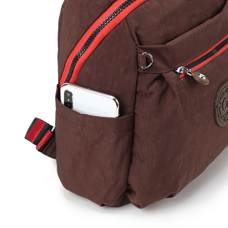 MINDESA-พร้อมส่ง🔥 กระเป๋าสะพายหลัง/เป้ แฟชั่น รุ่นใหม่ 2024 ผู้หญิง เกรดพรีเมี่ยม ผ้าไนลอน กันน้ำ100% รุ่น-8536 - รูปที่ 4