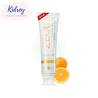 ZEOLA WHITENING TOOTHPASTE SUNNY CITRUS 95 G / ยาสีฟัน กลิ่นซิตรัส ป้องกันการเกิดโรคเหงือกอักเสบ