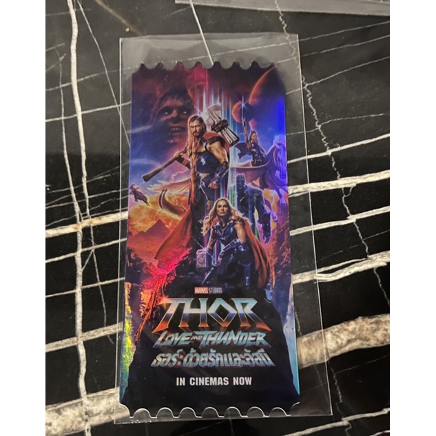 Collectible ticket sf Thor Love and Thunder ตั๋วสะสม