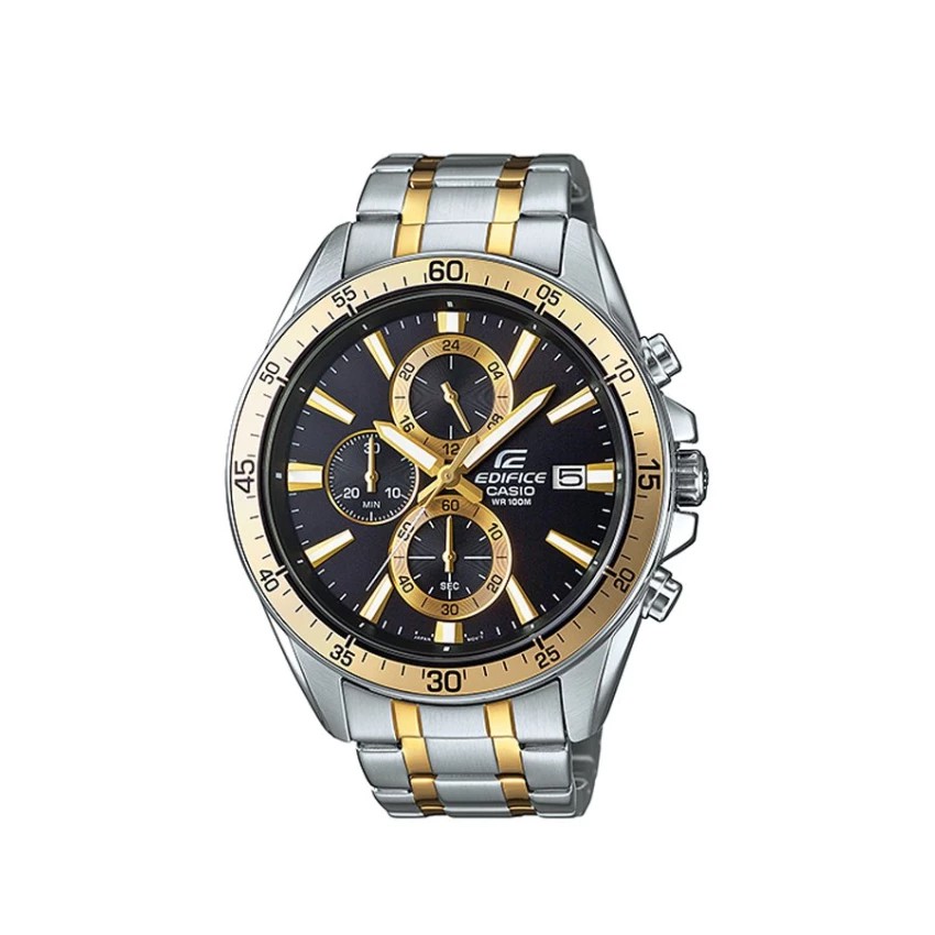 Casio Edifice Chronograph นาฬิกาข้อมือผู้ชาย รุ่น EFR-546SG-1A - Black