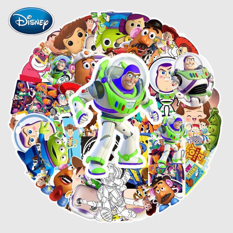 Combo of 30-60 Toy Story อัดไหม กันรอยขีดข่วน สติ๊กเกอร์กันน้ํา / สติ๊กเกอร์ Toy Story