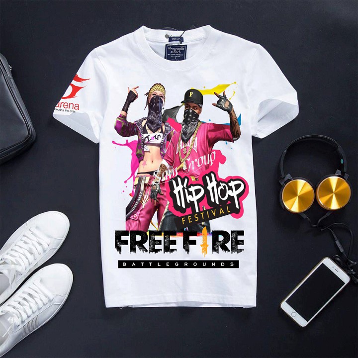 เสื้อยืด Free Fire - INFINITE CARD SEASON 2 HIP HOP