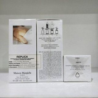 น้ำหอมแท้ Maison Margiela Replica Lazy Sunday Morning 100ml กล่องซีล