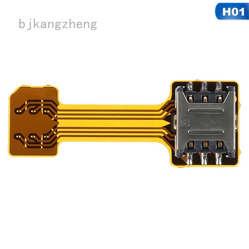 bjkangzheng อะแดปเตอร์การ์ด TF Nano cato Micro SD Extender Hybrid SIM Slot 1 ชิ้น