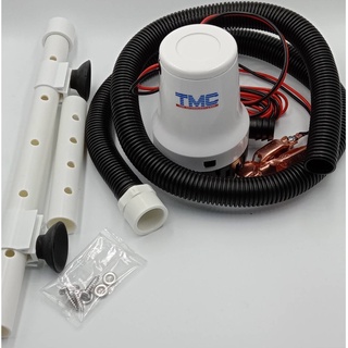 อุปกรณ์เรือ - [TMC-02306] - ชุดปั้มเติมอากาศในห้องขังเหยื่อ / AERATOR PUMP KIT 450 GPH