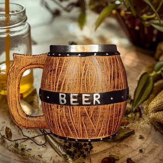 พร้อมส่ง แก้วเบียร์ ยักษ์ 550 ml Beer Mug ALE mug