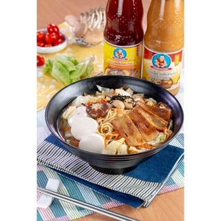ซอสเห็ดหอม ตราเด็กสมบูรณ์ 350ก. / Deksomboon Brand Mushroom Vegetarian Sauce 350g