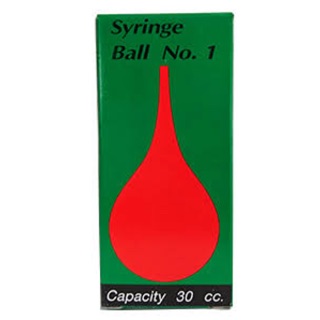 [จำหน่ายเบอร์ 1-5] Syringe Ball ไซริงค์บอล ลูกยางดูดน้ำมูก