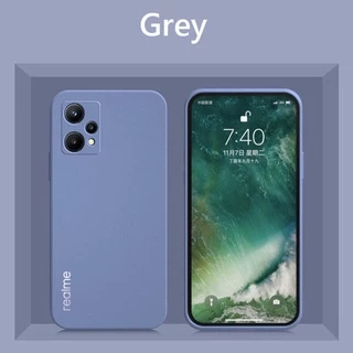 [คลังสินค้าพร้อม] เคสสําหรับRealme 9 8 Pro Plus 4G 5G 8i 9i 5 5s 5i 6i 8Sกรณีกันกระแทกซิลิโคนเหลวโทรศัพท์ปกหลัง