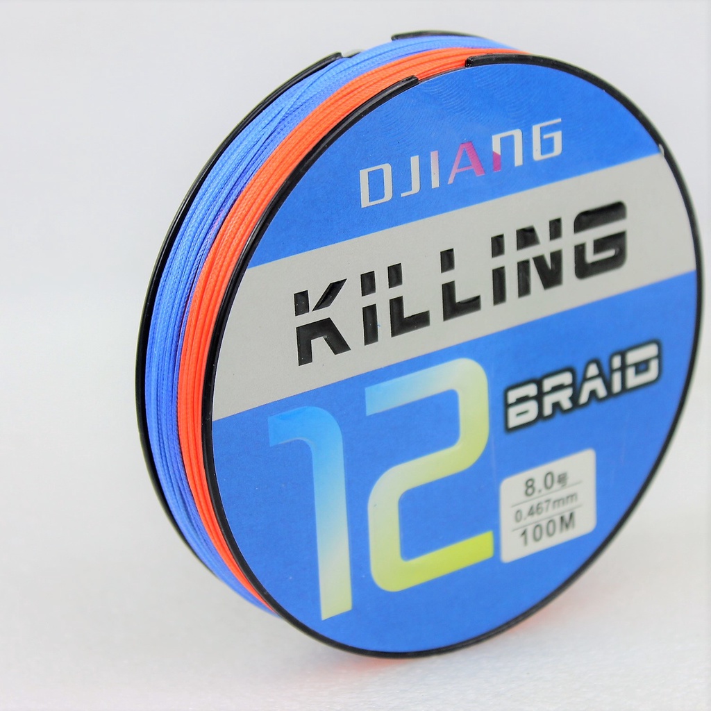 สาย PE X12 Killing สายพีอีถัก12 เหนียม กลม ลื่น ทนทาน Rachafishing - รูปที่ 5