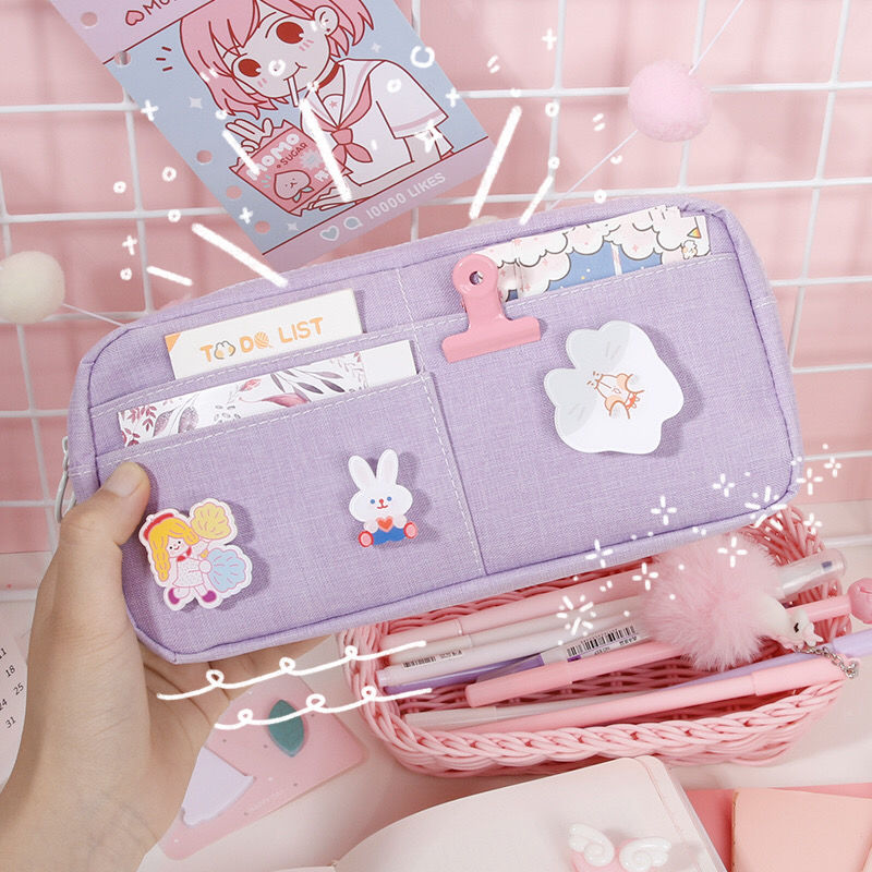 กระเป๋าปากกาPencil Bag PencilBox Stationery Box Stationery Case Pencil