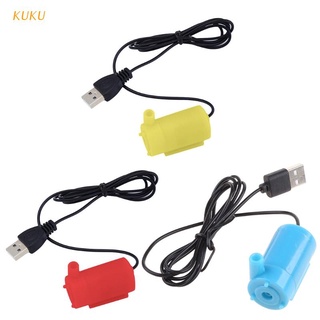 [Kuku] เครื่องปั๊มน้ําขนาดเล็ก Usb Powered Dc 5V 2-3L / นาทีสําหรับตู้ปลา