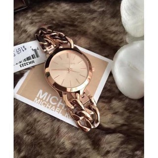 Michael kors แท้ (เครื่องหิ้ว) รับประกันตัวเครื่อง 1ปี Code:W1D170663