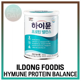 [Ildong Foodis] Hymune โปรตีนบาลานซ์ 304 กรัม อาหารเสริมเพื่อสุขภาพ ระบบภูมิคุ้มกัน แมกนีเซียม แคลเซียม วิตามินดี โปรตีน ฟรุกโตลิโกแซคคาไรด์ ผง จัดเก็บสะดวก ขนาดใหญ่