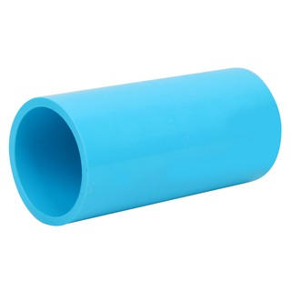 ท่อประปา ข้อต่อ ท่อน้ำ ท่อPVC ข้อต่อตรง-หนา SCG 1 1/2" สีฟ้า STRAIGHT PVC SOCKET SCG 1 1/2" LIGHT BLUE