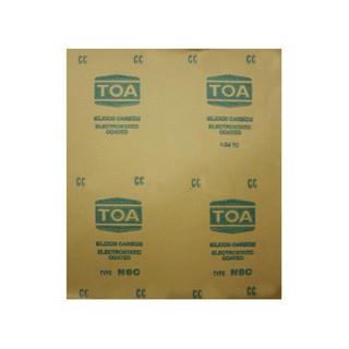เครื่องมืองานไม้ กระดาษทราย ขัดไม้ แผ่น TOA NO.320 เครื่องมือช่าง เครื่องมือช่าง ฮาร์ดแวร์ NO.320 SHEET TOA WOOD SANDPAP