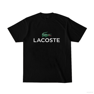 เสื้อยืดโอเวอร์ไซส์LACOSTE เสื้อยืดคอกลม แขนสั้น พิมพ์ลายจระเข้ ทรงหลวม พลัสไซซ์ สไตล์ฮาโลวีน
S-3XL