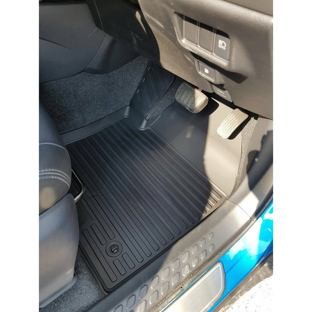 พรมปูพื้นรถยนต์ สำหรับ TOYOTA CHR (ใช้ได้ทุกปี) ผ้ายางรถยนต์ พรมรองพื้นรถ ถาดยางปูพื้นรถ ราคา ถูกที่สุด ดีลบีเคเค แกลเลอรีภาพที่ 2