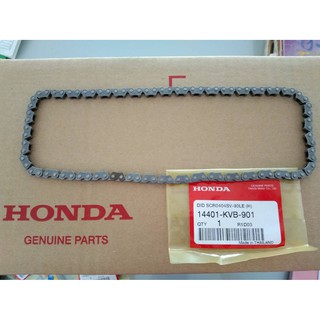 โซ่ราวลิ้น 90ข้อ (DAIDO) ศูนย์แท้ HONDA / CLICK110-110i, MOOVE, SCOOPY I , SPACY I, ZOOMER-X (14401-KVB-901)