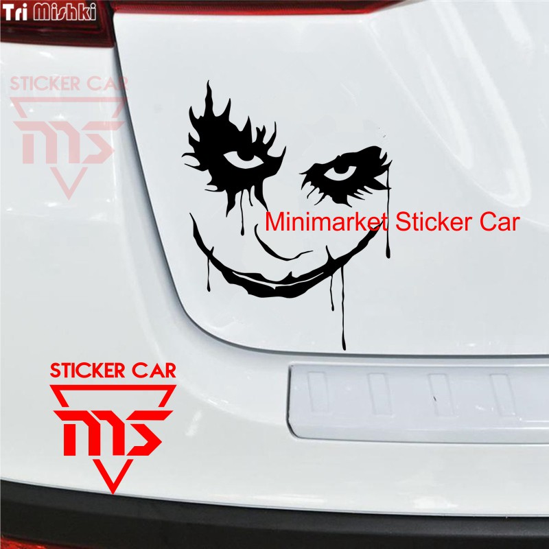JOKER STICKERS, CAR, LAPTOP, MOTORCYCLE, ETC สติ๊กเกอร์