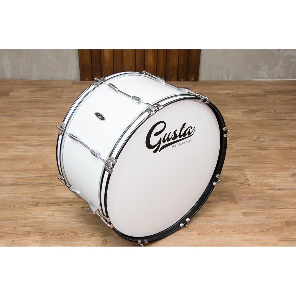 กลองเบสพร้อมสายสะพาย Gusta MB-22