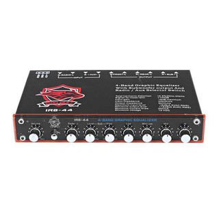 กราฟฟิกอิควอไลเซอร์ IRONBULL IRB-44 แยกซับ-เบส-Aux-ช่องสัญญาณเสียงแยก ปรับแต่งความถี่เสียงได้ทุกระดับหลายแบบ ซาวด์ใส