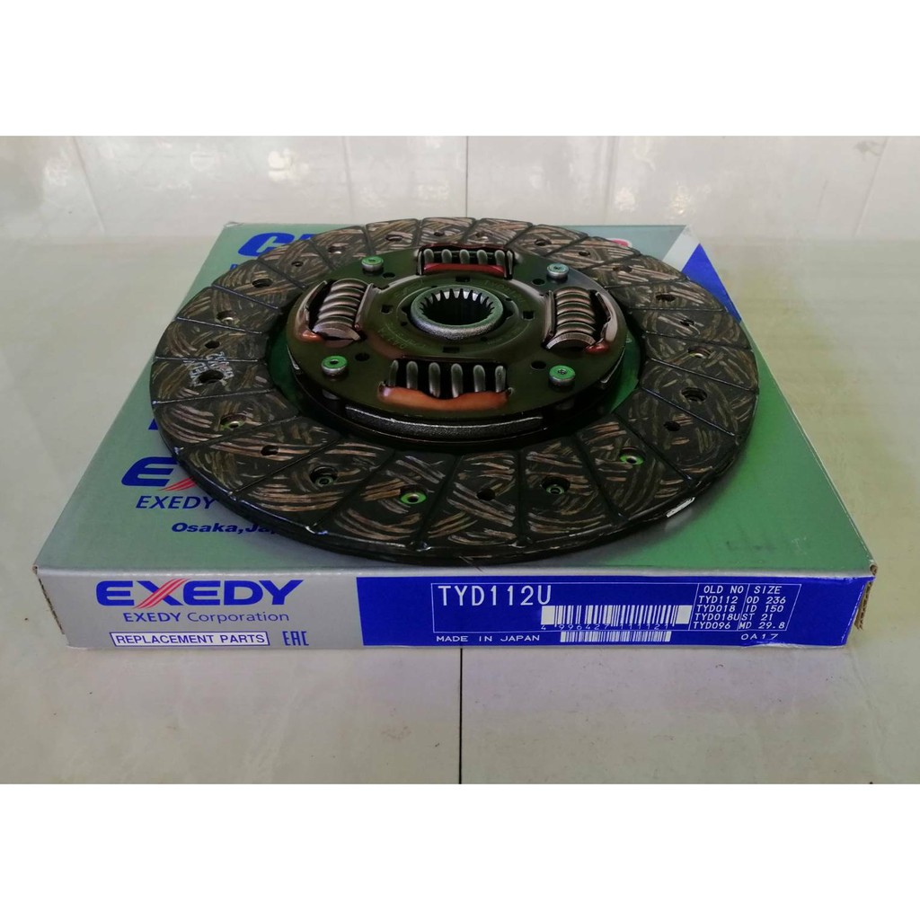 จานคลัช (ผ้าคลัช) TOYOTA 3L,5L,LH112,1JZ 9"1/2 21ฟัน DKแท้ๆ ราคาอันละ 1080 บาท