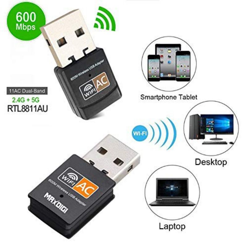 จัดส่งที่รวดเร็วWIFI USB Adapter รูปที่ 6