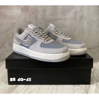 Nike air force 1 รองเท้าผ้าใบผูกเชือกพร้อมกล่อง