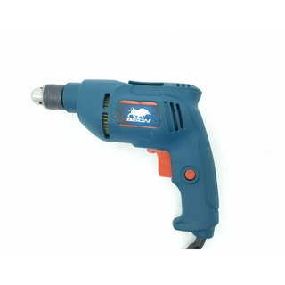 G.house ** BISON สว่านไฟฟ้า 10mm. J1Z-FC01-10 550W สีฟ้า .