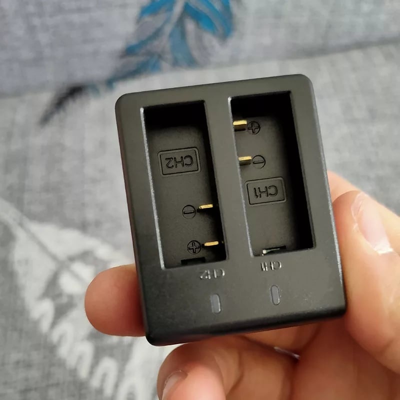 Nanotech เเบต 900 Mha แบตเตอรี่ + Dual Charger สำหรับ EKEN H9 H9R H3R H8R H8PRO H8 Nanotech