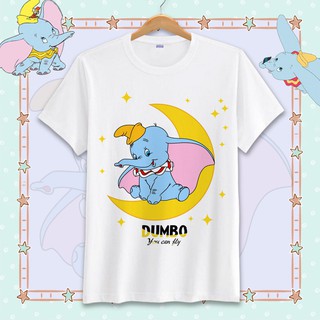 เสื้อยืดแขนสั้นพิมพ์ลาย Dumbo Family