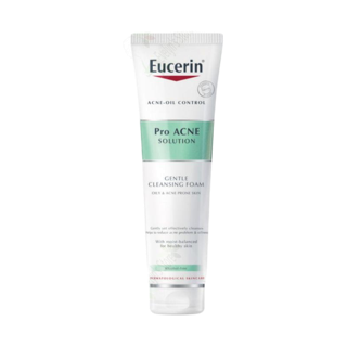 ลด30฿โค้ดINC3LFF3แท้ Eucerin ยูเซอริน Pro Acne Solution Soft Cleansing Foam 150G (โฟมล้างหน้ารุ่นขายดีที่สุด)