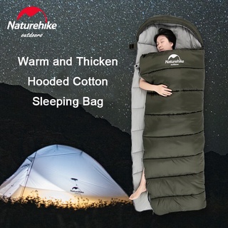 Naturehike NH20MSD07 U Series Envelope Sleeping Bag With Hood ถุงนอนรุ่น U-Series