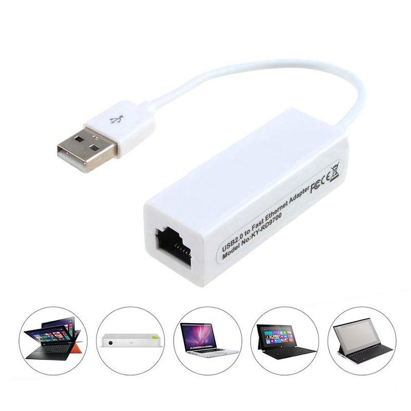 Usb 2 . 0 To Rj 45 Usb 2 . 0 To Ethernet อะแดปเตอร์การ์ดเครือข่าย Win 7