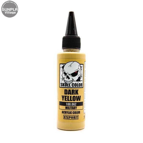 Skull Color 100.062 Dark Yellow 60 ml (Military) 8853100903625 (สี)
