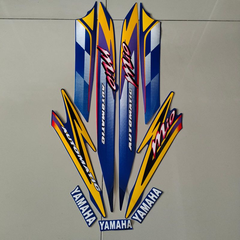2003 2004 yamaha mio blue striping รายการตัวถังมาตรฐานคุณภาพดีที่สุด