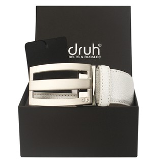 Druh/durเข็มขัดผู้ชายแฟชั่นgolfเข็มขัดลําลองสําหรับผู้ชายและผู้หญิงกีฬาเข็มขัดกอล์ฟอุปกรณ์กอล์ฟหนังวัวเข็มขัดหัวเข็มขัดของ