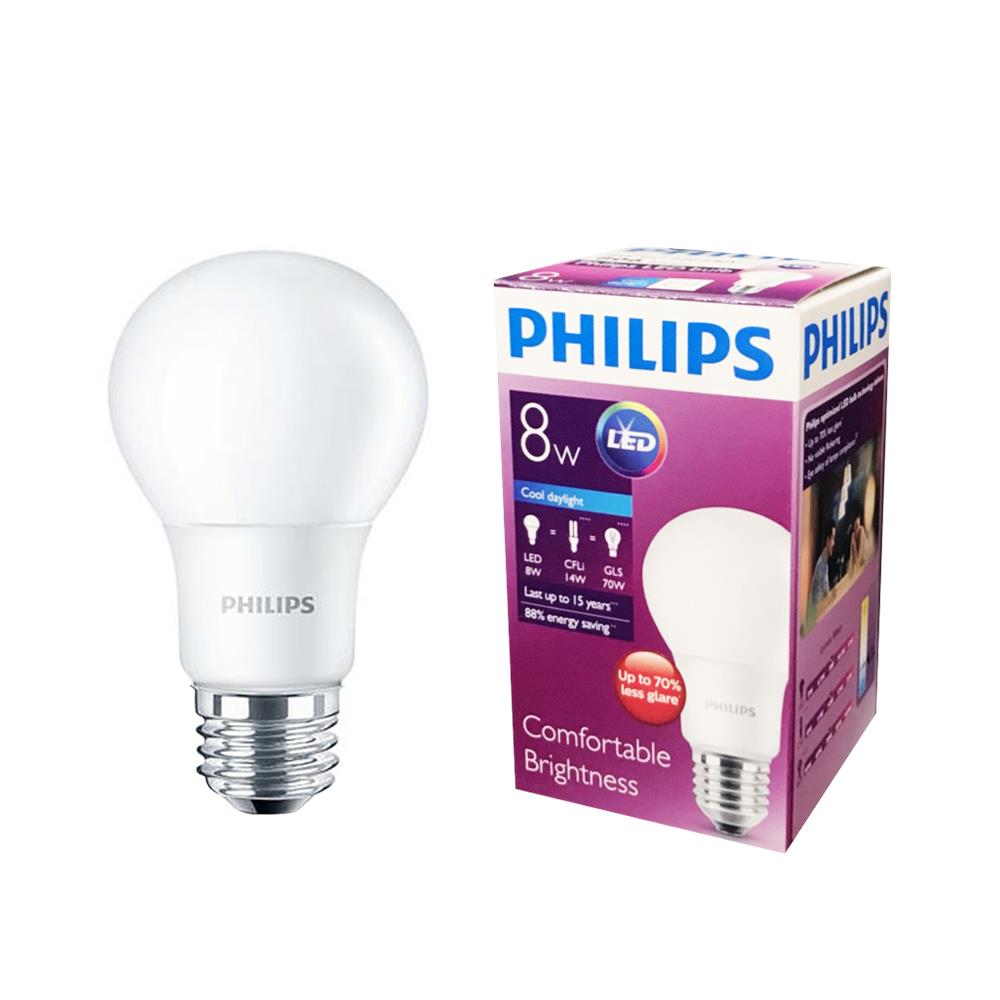หลอด LED BULB 8 วัตต์ E27 PHILIPS