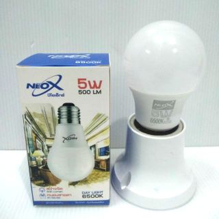 หลอดไฟ LED Bulb 5 วัตต์ NeoX