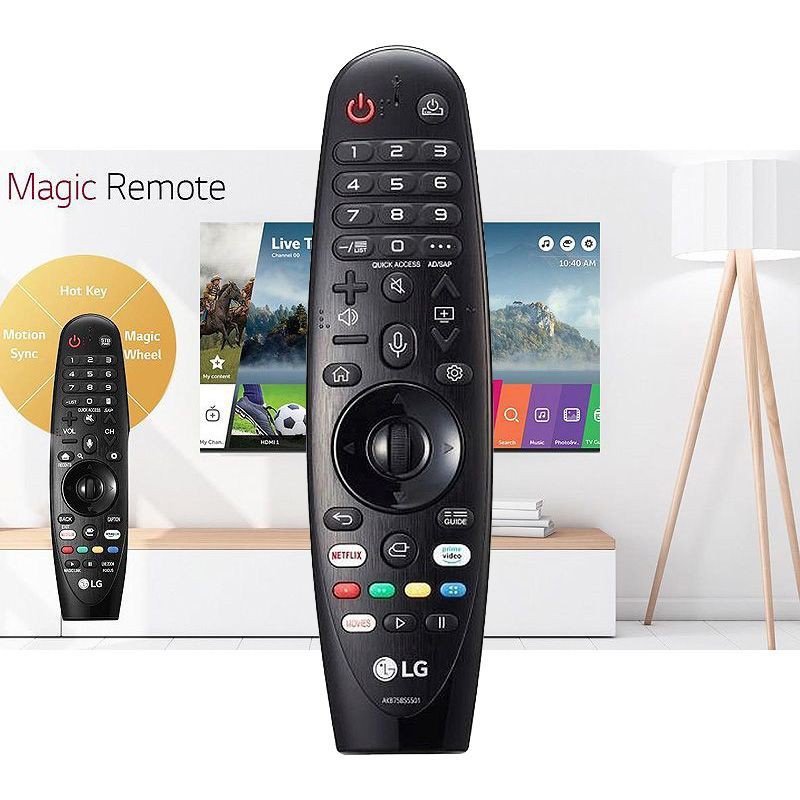 Lg Magic Remote Voice Order รุ่น AN-MR20GA สําหรับ LG 2017 2018 2019 2020 4K UHD สมาร์ททีวี LG TV UN