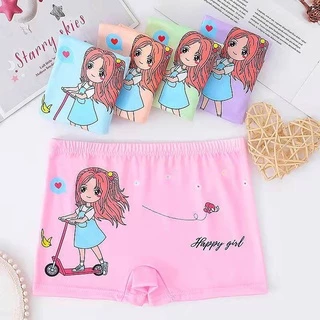 (1 ชุด 5 ชิ้น) กางเกงในเด็ก มาใหม่ ผ้านุ่ม แนะนำสำหรับอายุ 3-10 ขวบ M L XL