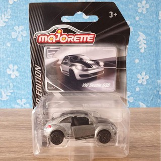 โมเดลรถเหล็กMajorette VW Beetle GSR_LIMITED EDITION-Series5 #ZAMACสีZamac