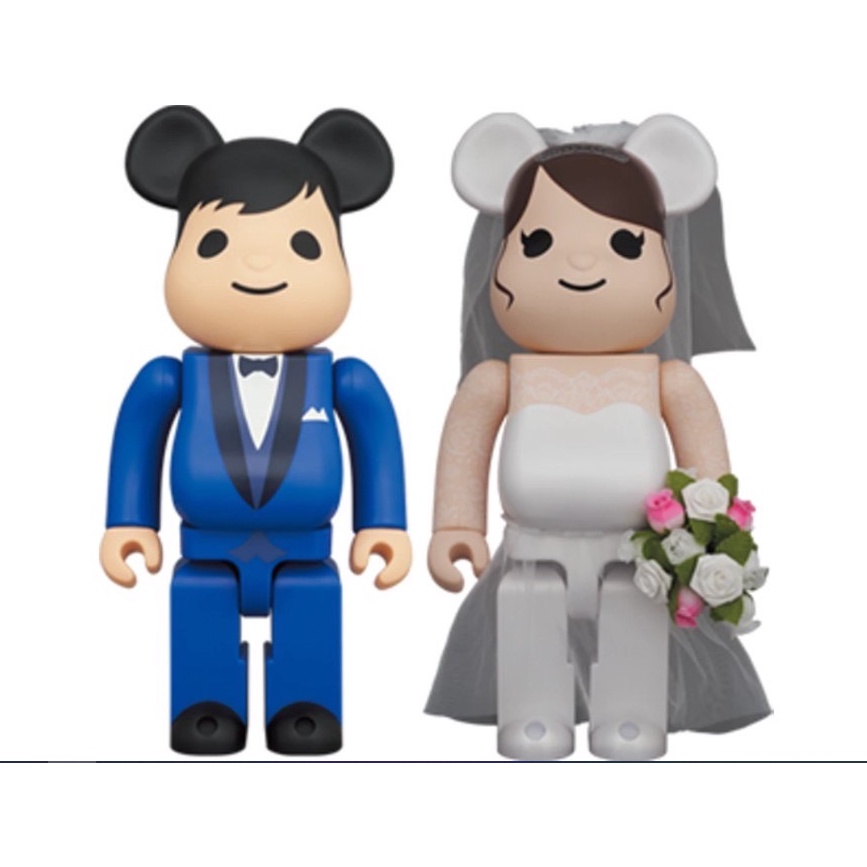 Absolute siam - Bearbrick Greeting Marriage Plus 400% Toy - Bearbrick