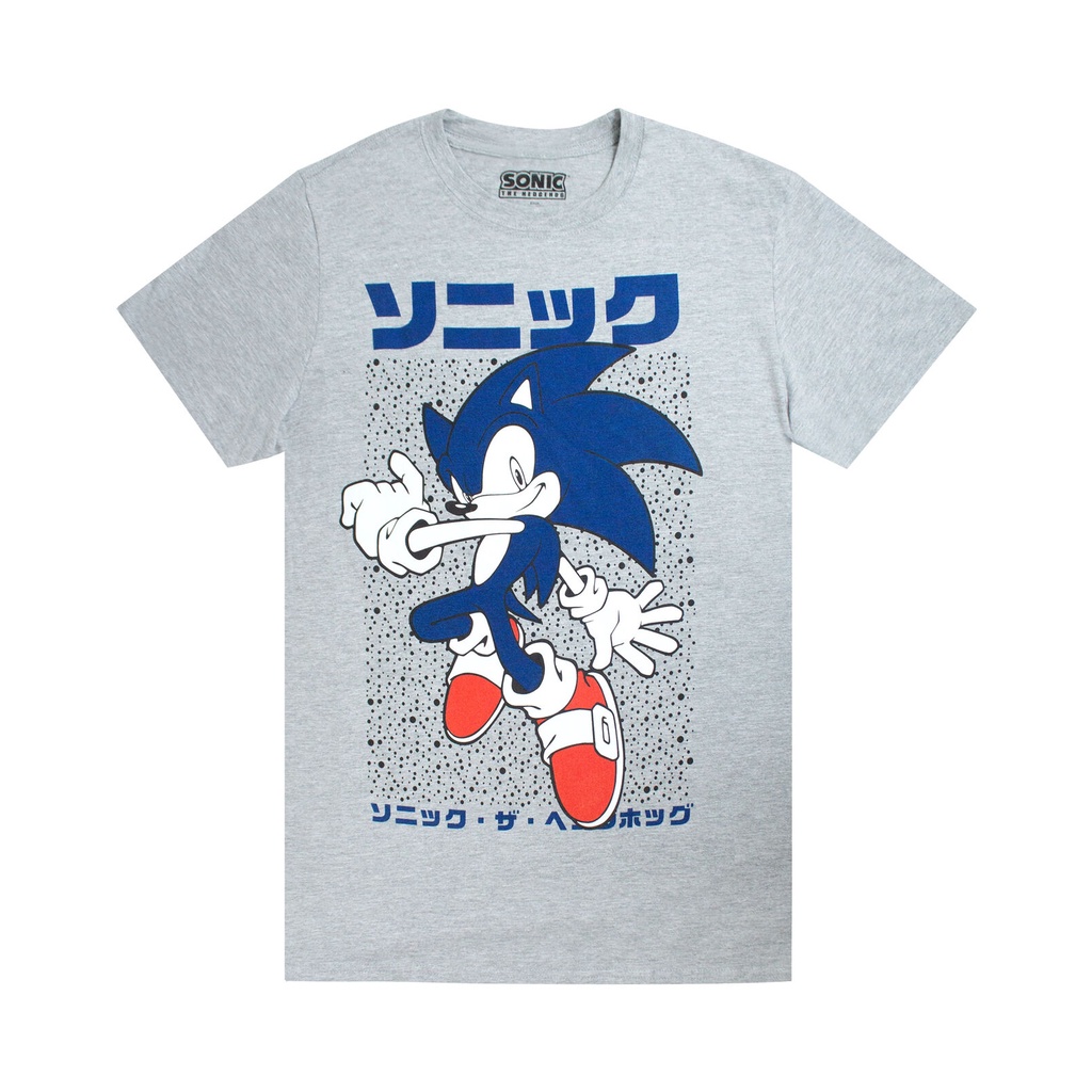 เสื้อยืดแขนสั้น พิมพ์ลาย Honesty Sonic The Hedgehog สําหรับผู้ชาย