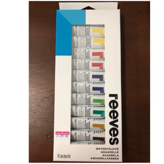 สีน้ำ Reeves 12สี ขนาด10ml. (Reeves)