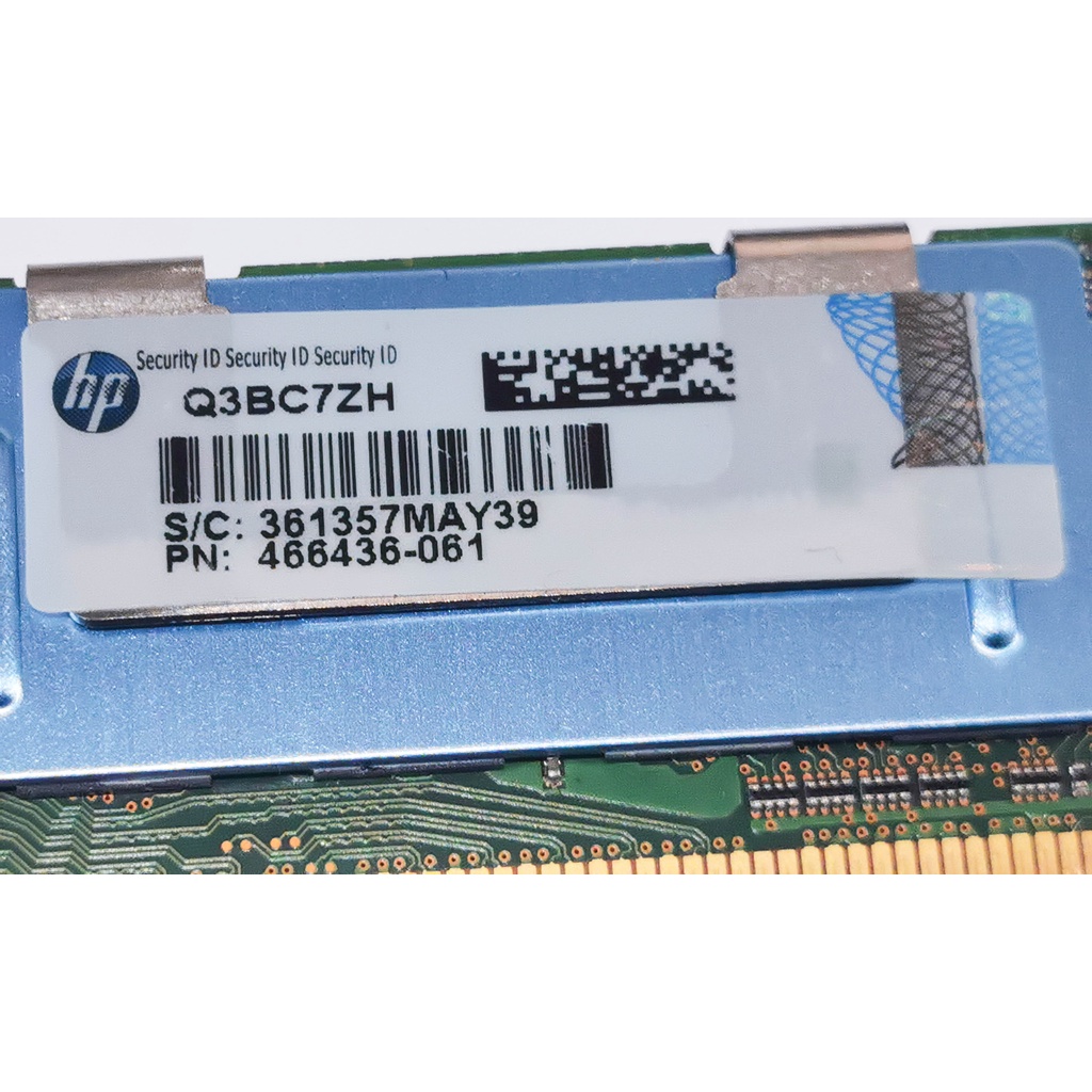 RAM Server DDR2 HP 466436-061 16GB (4x 4GB) 2RX4 PC2-5300F